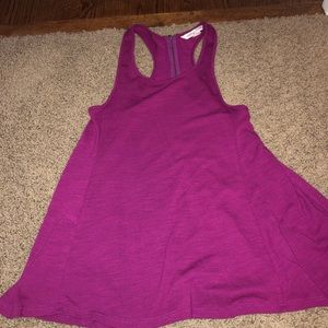 Razor back tank top